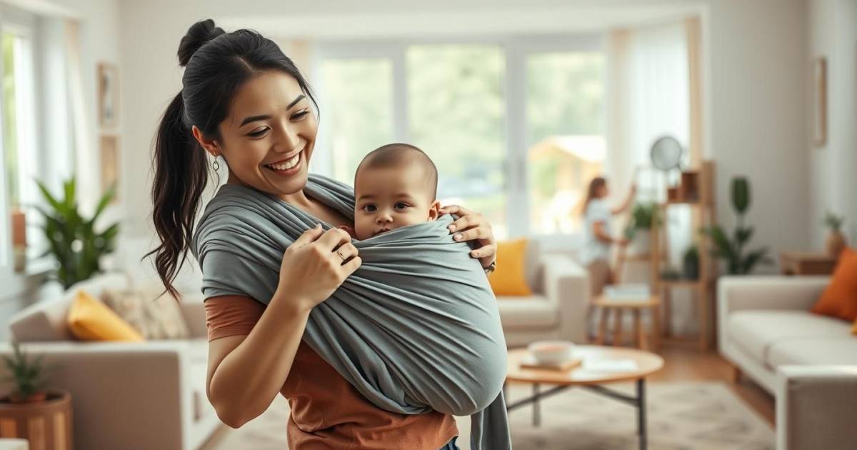 ALERTE : Cette nouvelle position pour porter bébé fait polémique chez les pédiatres, mais les parents en raffolent !