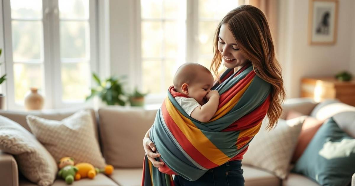 Les 10 positions réconfortantes pour porter bébé en écharpe : un guide pour des câlins en toute sécurité