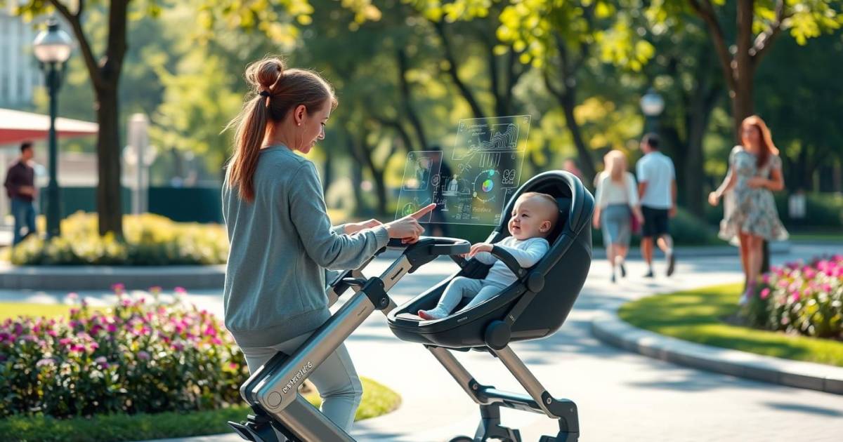 Les poussettes high-tech de 2025 : comment la réalité augmentée révolutionne vos promenades avec bébé