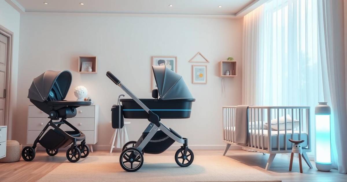 Top 10 des innovations high-tech pour le confort de bébé en 2024 : de la poussette connectée au biberon intelligent